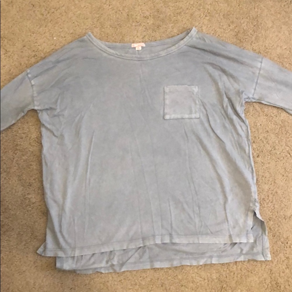 oversized faded tee